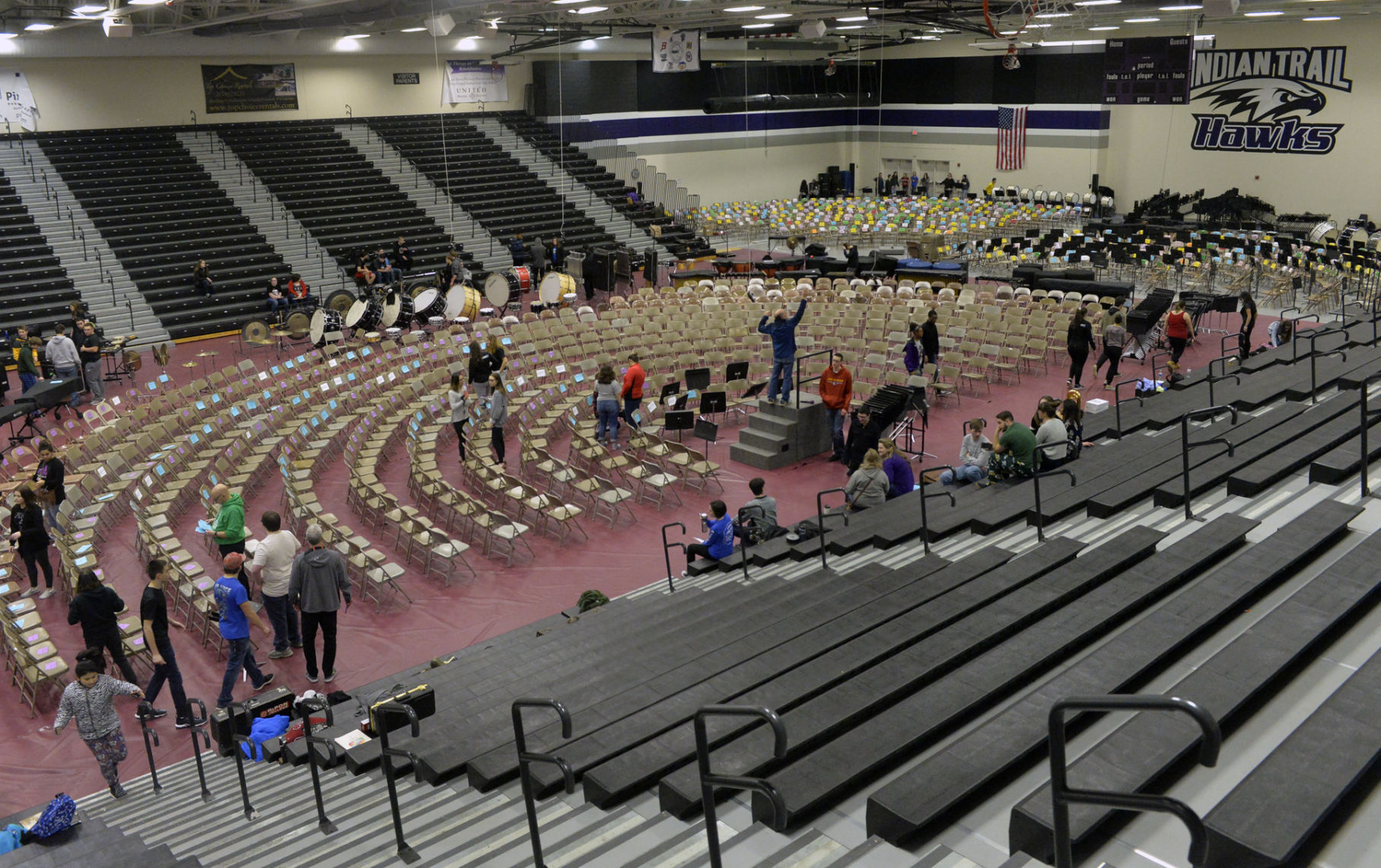BAND-O-RAMA SET UP